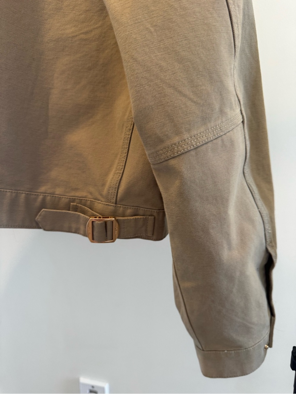 TNA Barkley Tan Utility Jacket with Corduroy Collar - Picture 3 of 4